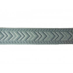 Vintage Wide Braid Trim - Blue Mix