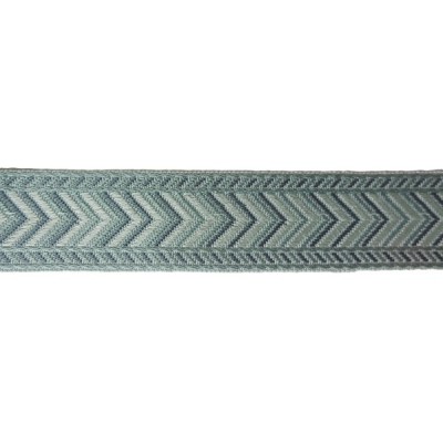 Vintage Wide Braid Trim - Blue Mix
