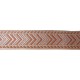 Vintage Wide Braid Trim - Pink & Terracotta Mix