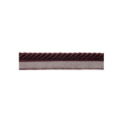 Flanged Cord - Burgundy