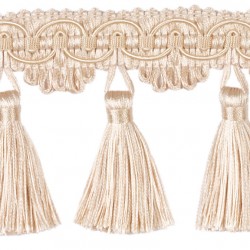 Tassel Fringe - Cream