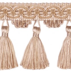 Tassel Fringe - Pale Gold