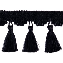 Tassel Fringe - Black