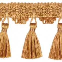 Tassel Fringe - Old Gold