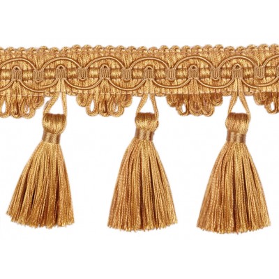 Tassel Fringe - Old Gold