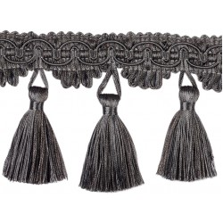 Tassel Fringe - Pewter