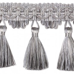 Tassel Fringe - Silver