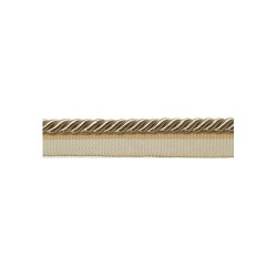 8mm Twisted Cord Trim - Pale Gold