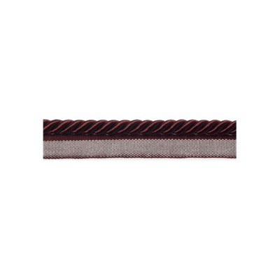 8mm Twisted Cord Trim - Burgundy