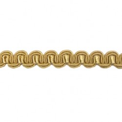 Gimp Braid 10mm - Pale Gold