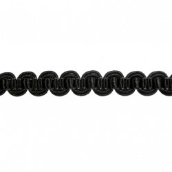 Gimp Braid 10mm - Black