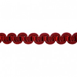 Gimp Braid 10mm - Burgundy