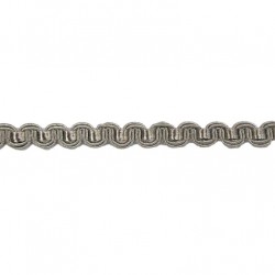 Gimp Braid 10mm - Silver