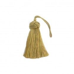 Decorative Key Tassel - Khaki