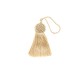 Decorative Key Tassel - Cream