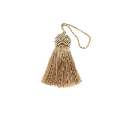 Decorative Key Tassel - Pale Gold