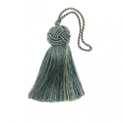 Decorative Key Tassel - Teal