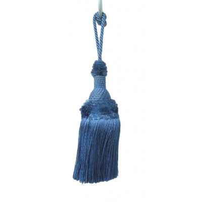 Decorative Key Tassel - Sky Blue