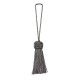 Decorative Key Tassel - Pewter