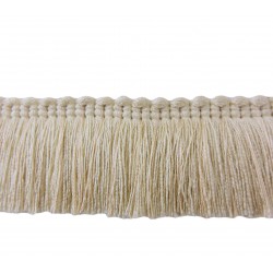 Cushion Fringe - Cream