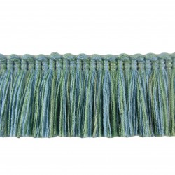 Cushion Fringe - Teal