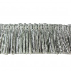 Cushion Fringe - Silver