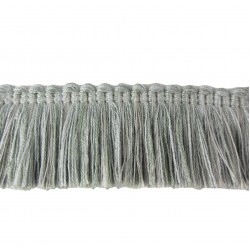 Cushion Fringe - Silver