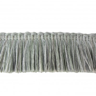 Cushion Fringe - Silver