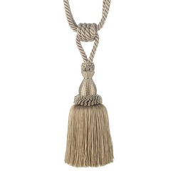 Single Tassel Tieback - Cappuccino