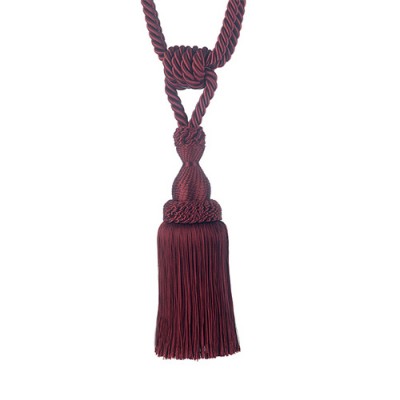 Tassel Tieback - Burgundy