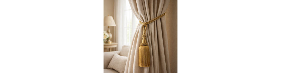 *Curtain Tassel Tiebacks 