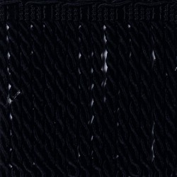 Bullion Fringe 10cm - Black 