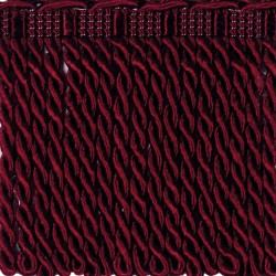 Bullion Fringe 10cm - Burgundy 