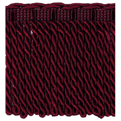 Bullion Fringe 10cm - Burgundy 