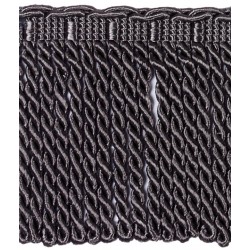 Bullion Fringe 10cm - Pewter