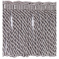 Bullion Fringe 10cm - Silver