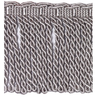 Bullion Fringe 10cm - Silver