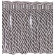 Bullion Fringe 10cm - Silver