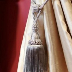 Tassel Tieback - Silver