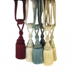 Single Tassel Tieback - 10 Colours