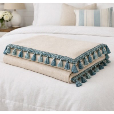 Tassel Fringe -  70mm - (10 Colours)