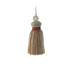 Decorative Key Tassel - Patina
