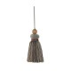 Decorative Key Tassel - Quicksilver