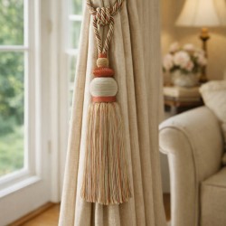 Single Tassel Tieback - Patina