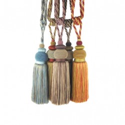 Single Tassel Tieback - 4 colours