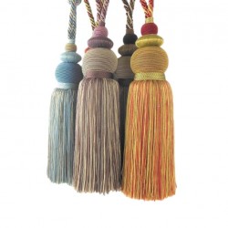 Single Tassel Tieback - 4 colours