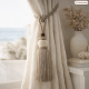Stylish Single Tassel Tieback - 4 colours