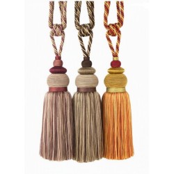 Stylish Single Tassel Tieback - 4 colours
