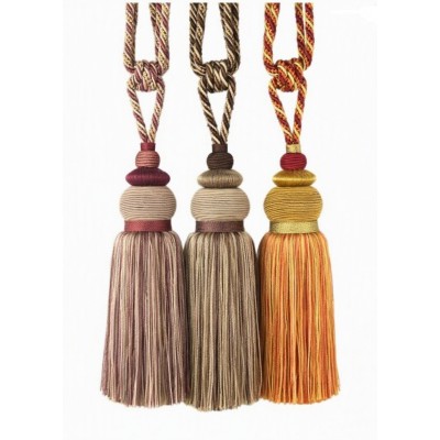 Stylish Single Tassel Tieback - 4 colours