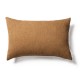 Mustard Boucle Textured Solid Lumbar Cushion Cover
